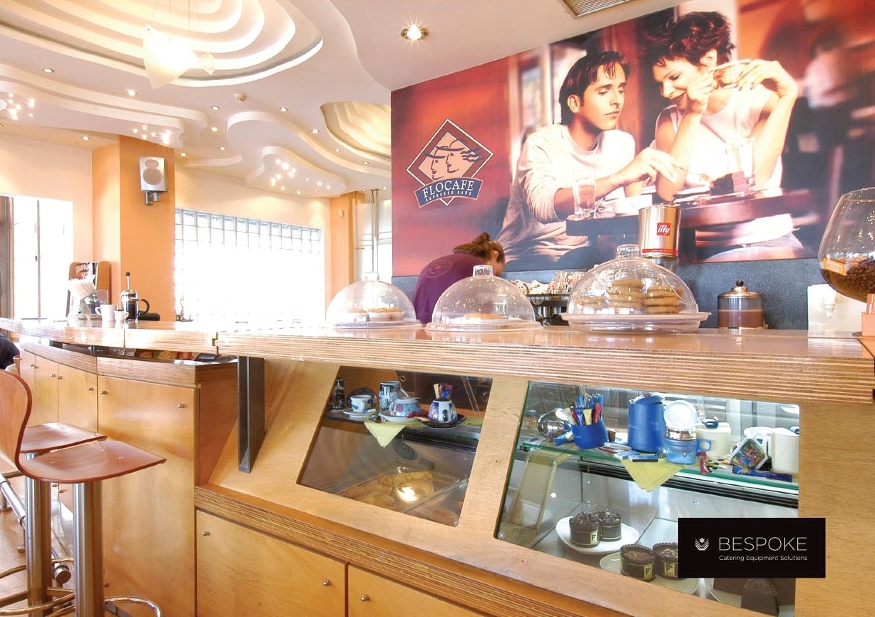 Built in Display, Flocafe Thessaloniki, Greece